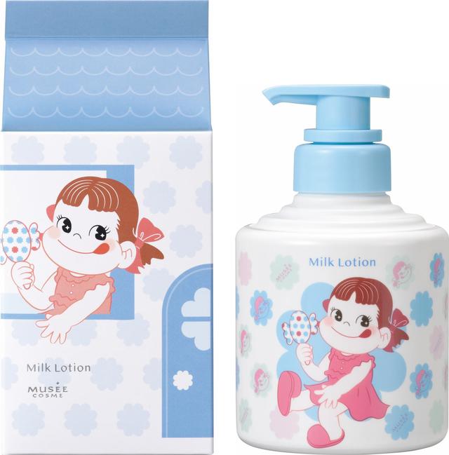 【非売品】ペコちゃん×ミュゼプラチナム　オリジナルステッカー ミュゼコスメ誕生9周年記念！“ペコちゃん”×“ミュゼコスメ”初