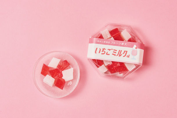 画像6: レトロで可愛い純喫茶風の琥珀糖「フルーツ寒天シリーズ」に夏限定「フルーツ寒天 ブルーハワイ味」が登場!