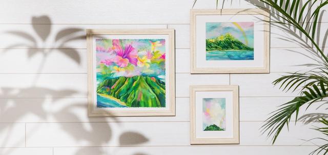 ローレンロス　ジクレー　ハワイ　アートプリント　絵画 ローレンロス ジクレー ハワイ アートプリント 絵画 Amazon.co