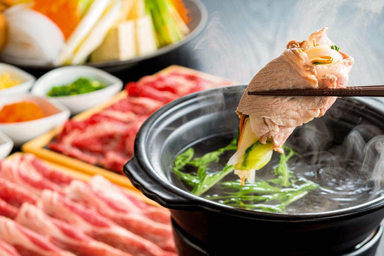 画像3: 絶品すき焼き&しゃぶしゃぶで味覚の秋を満喫!