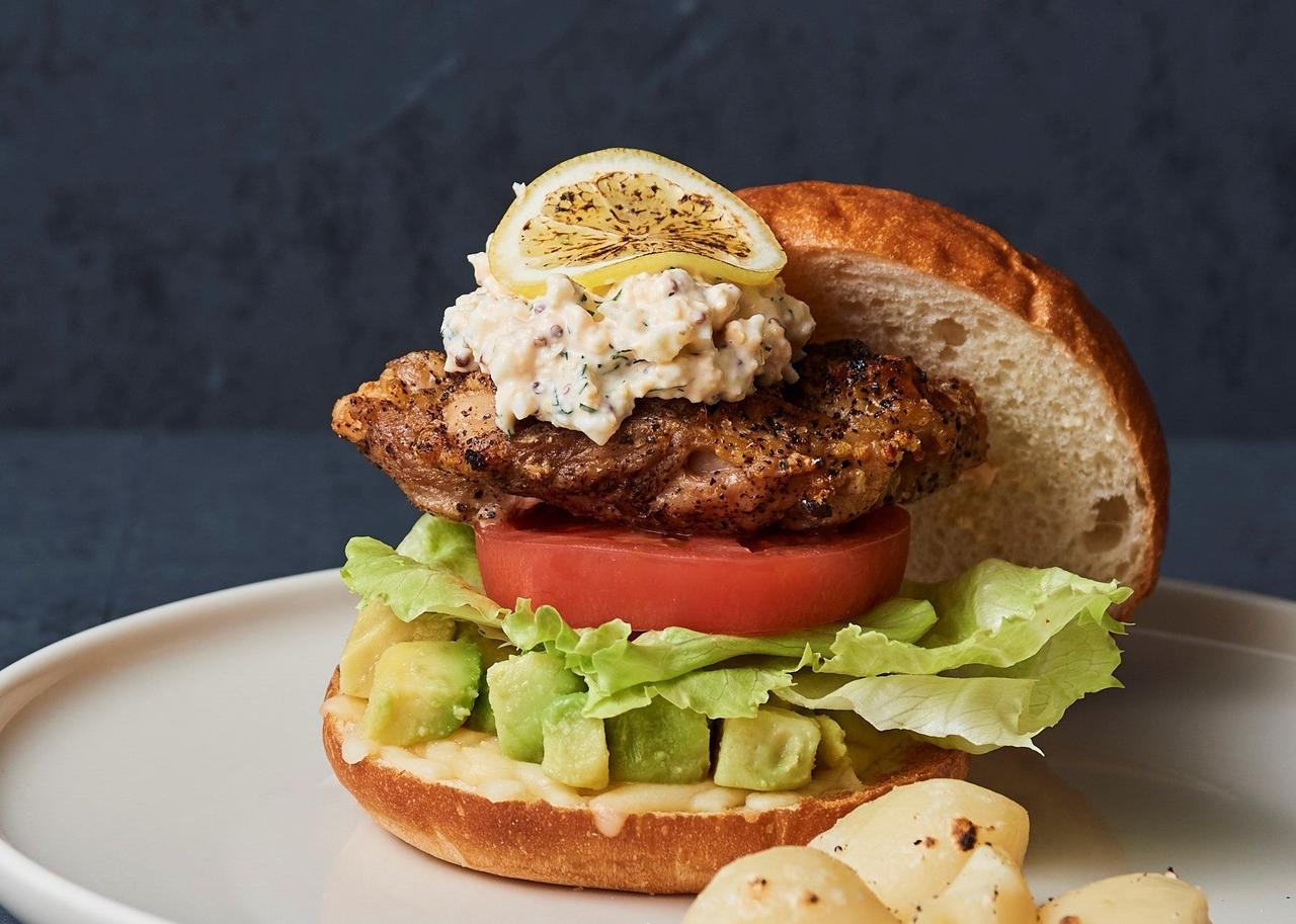 画像1: 健康志向の方にもおすすめ！野菜やチキン、大豆ミートを使った“ヘルシーバーガー”