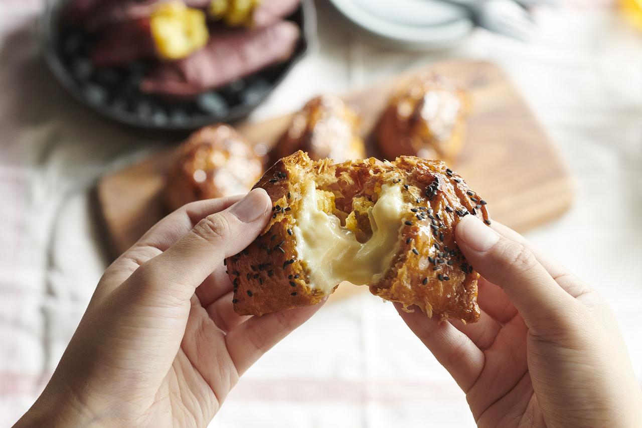 画像: RINGO「焼きたてカスタードアップルパイ お芋」