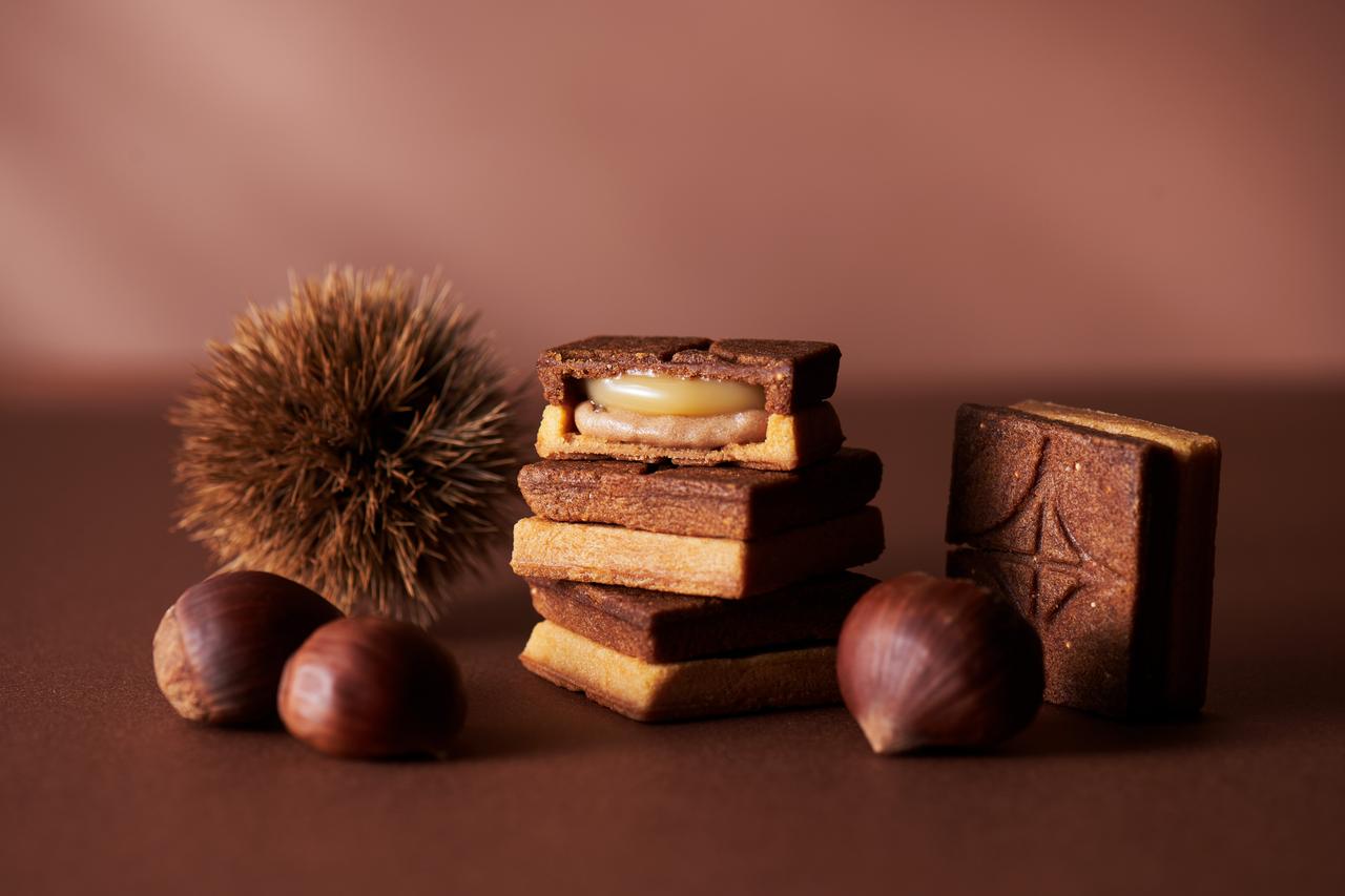 画像: PRESS BUTTER SAND 「バターサンド<栗>」