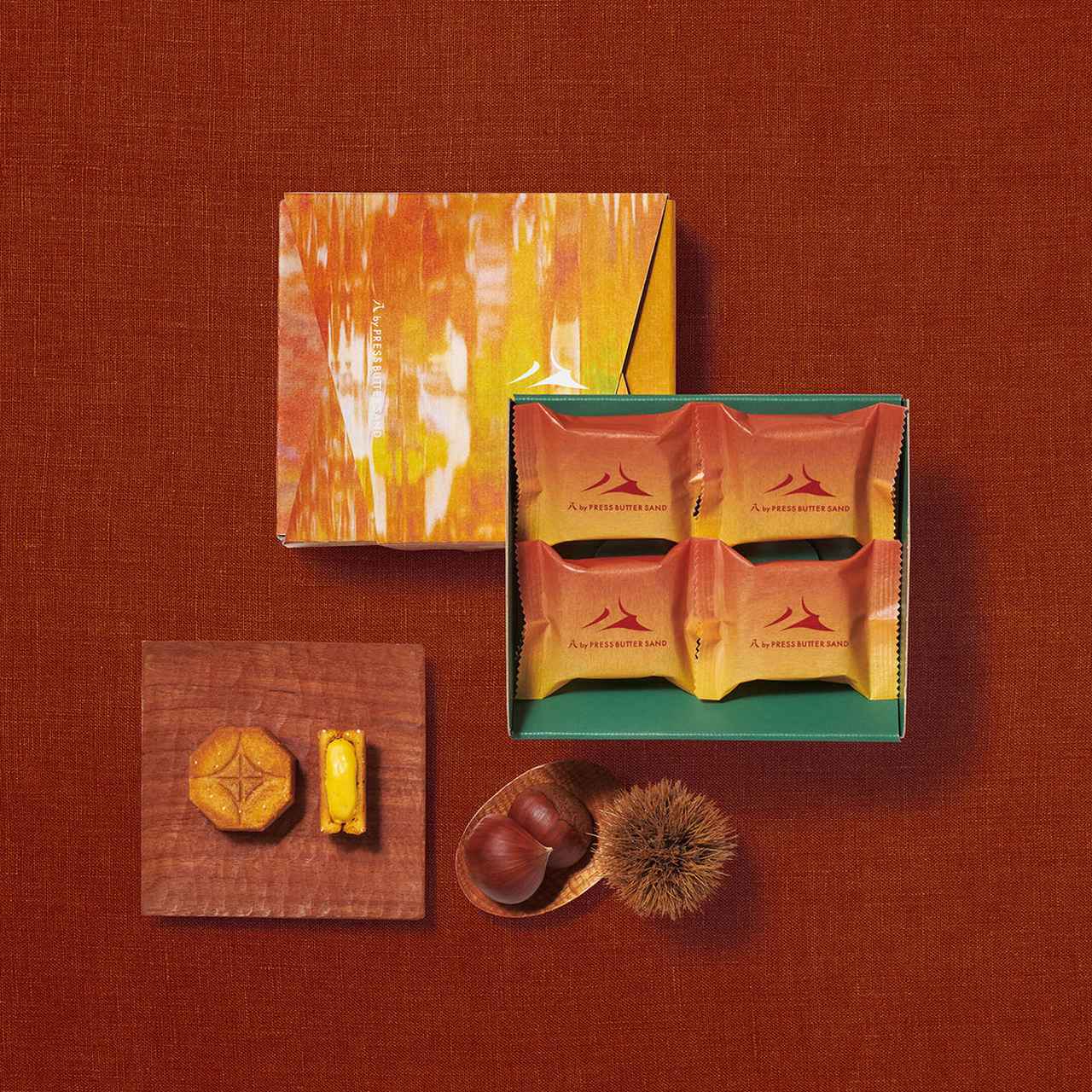 画像: 八 和バターサンド〈和栗〉4個入