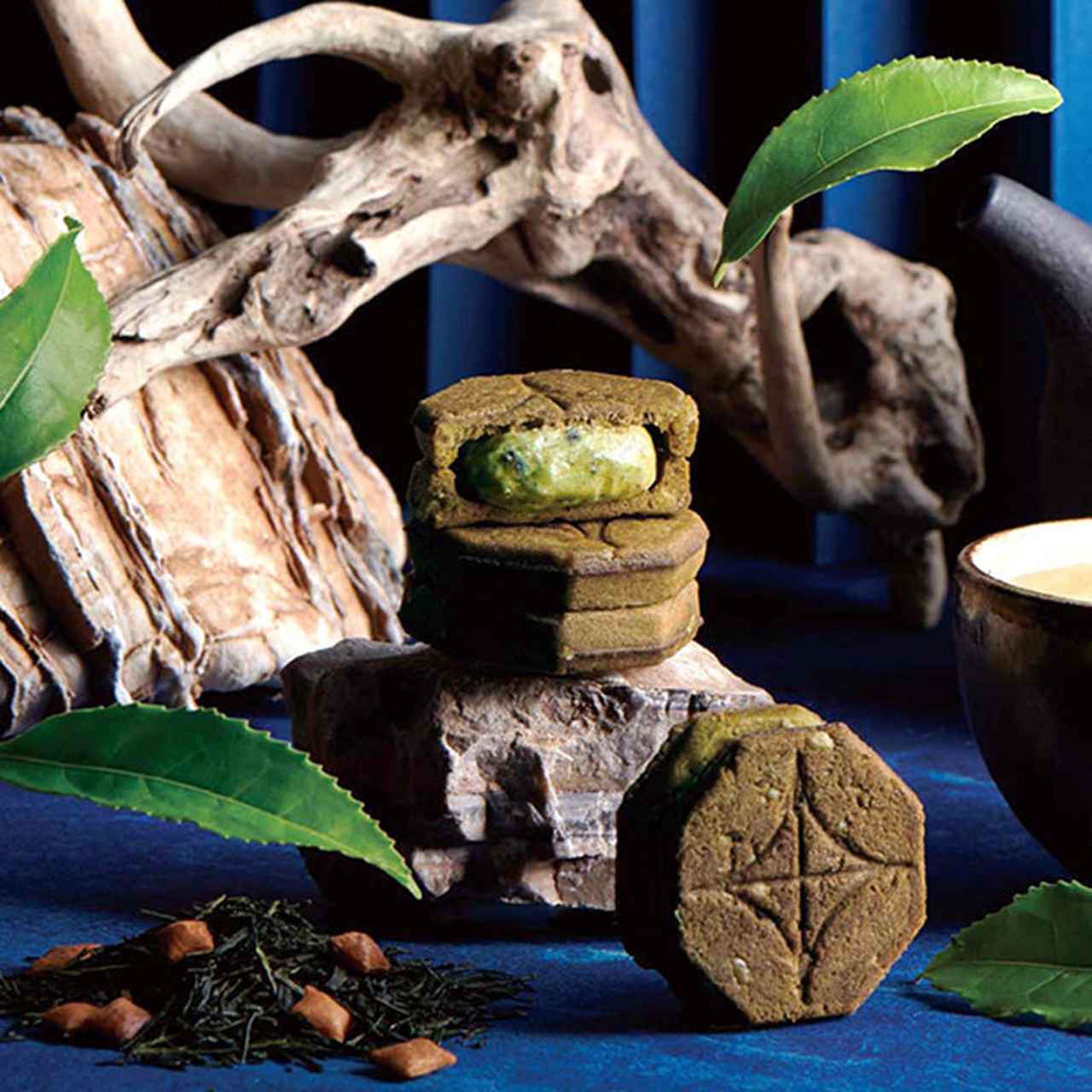 画像: 八 和バターサンド〈玄米茶〉4個入