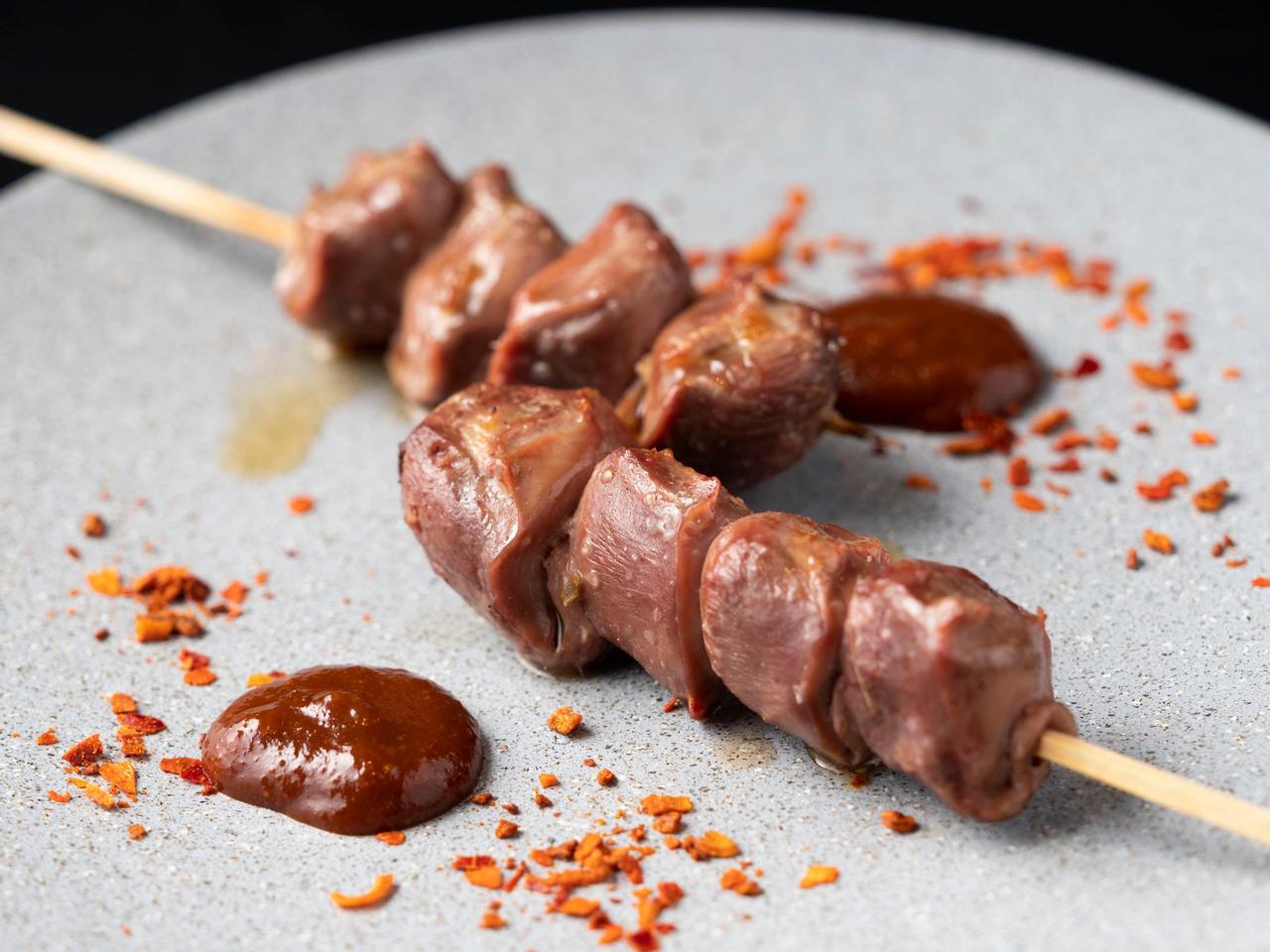 画像: 砂肝 × ハリッサ味噌