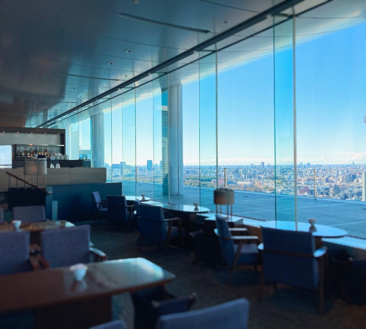 画像2: 都心のビューを独り占め!絶景ラウンジ空間♡
