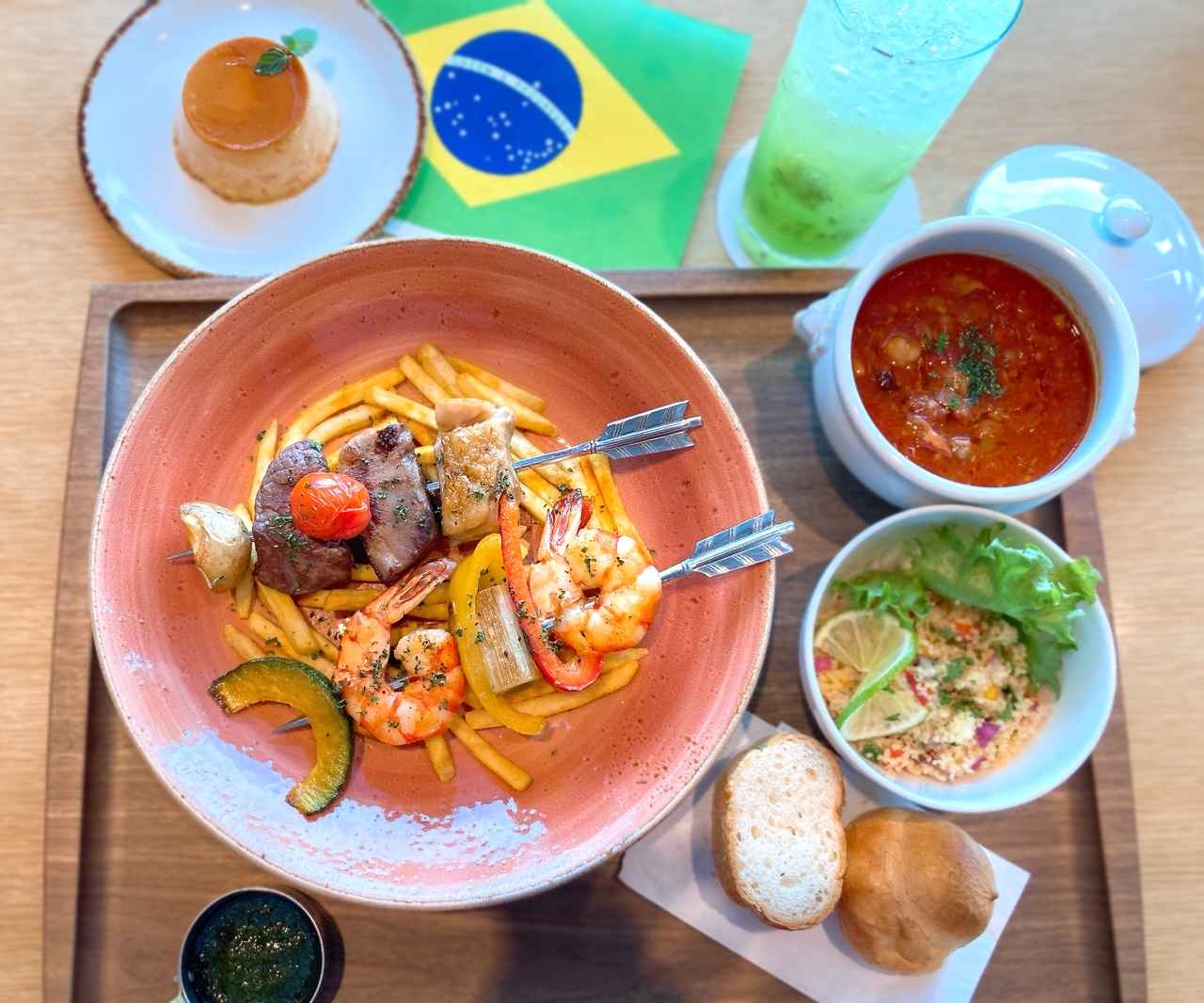 画像3: ホテルでいただく本格ブラジル料理