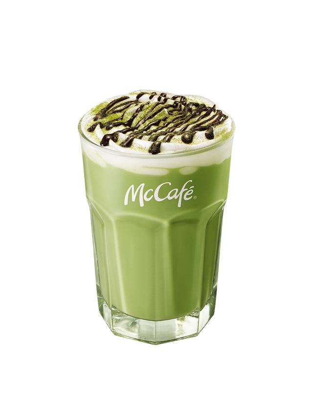 McDonald's 中サイズ ソフトドリンク 緑色 試食/試飲レポ】「McCafé by Barista（マックカフェ バイ バリスタ