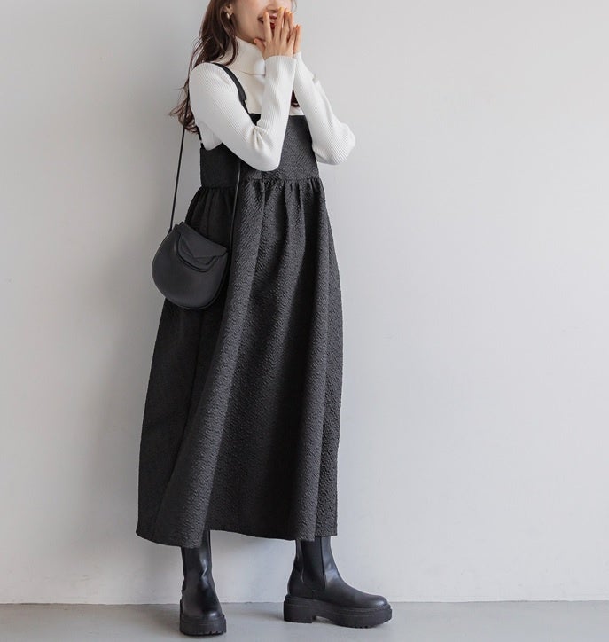 画像3: 個性が光る!素材別のおすすめキャミワンピース