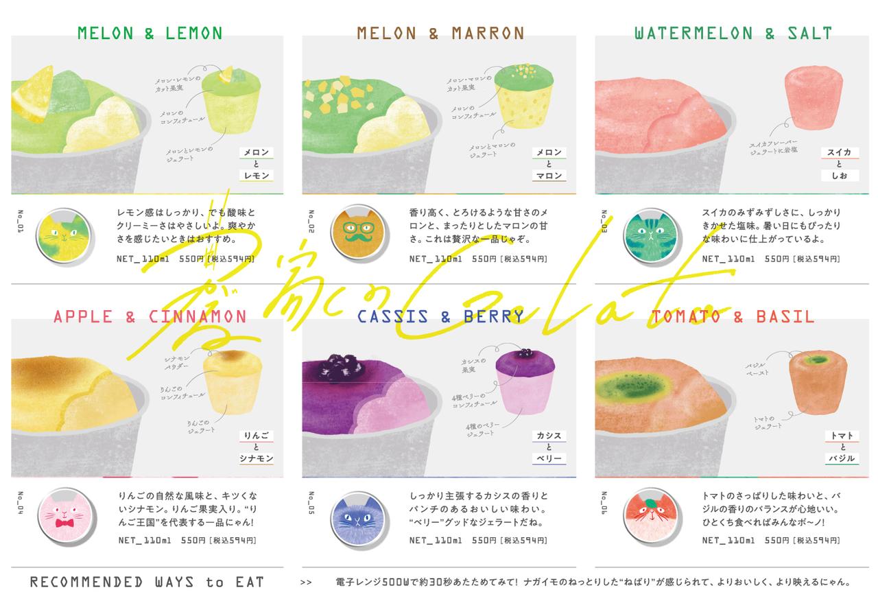 画像2: 異素材をかけ合わせた新感覚ジェラート