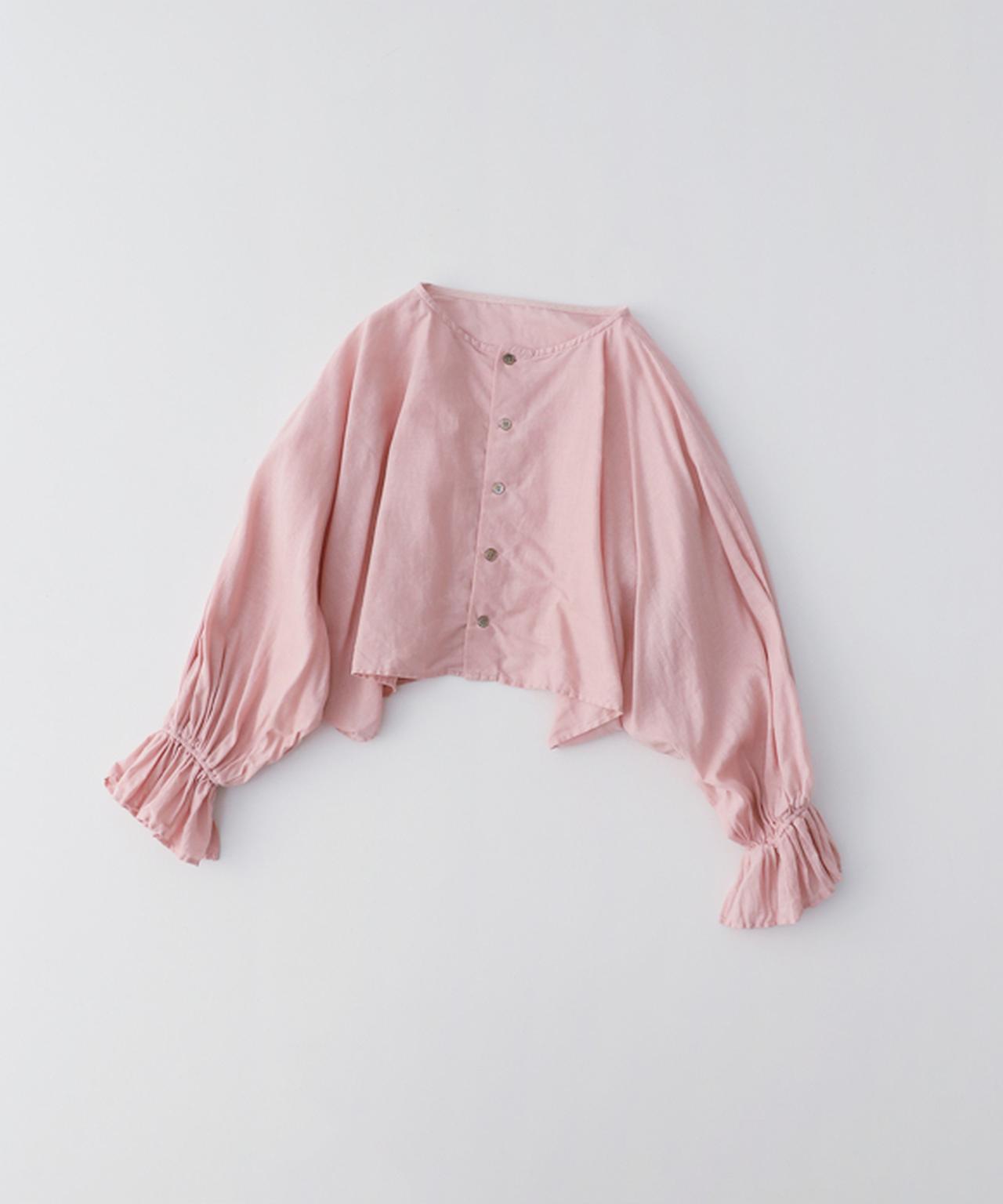 画像: 【UpcycleLino】キャンディスリーブ2wayボレロブラウス|nest Robe ONLINE SHOP