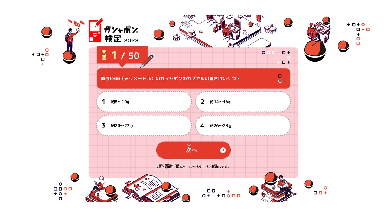 画像3: 現在までの満点獲得率はわずか2%!?ガシャポン初の検定企画「ガシャポン検定2023」