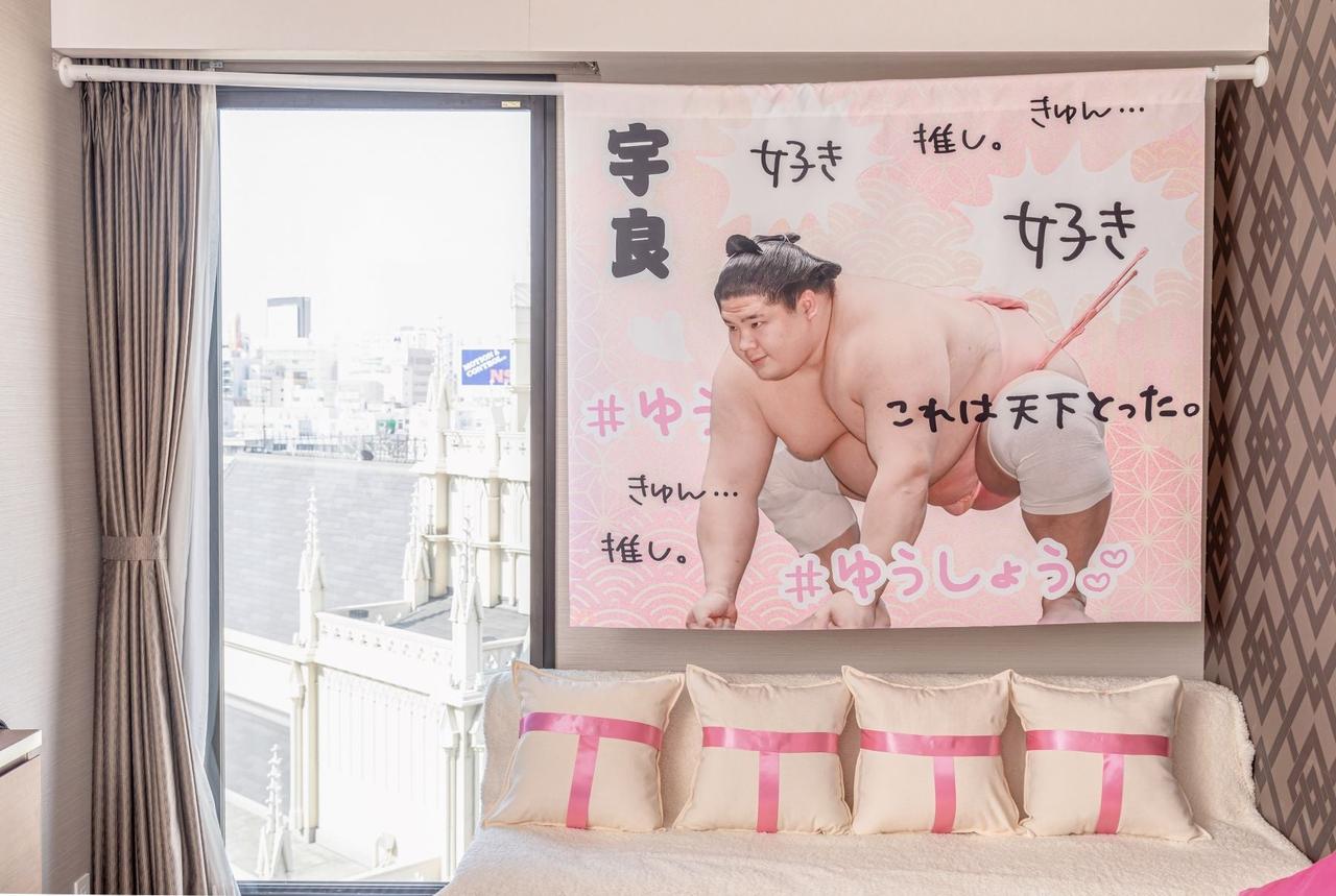 画像1: “スー女”必見!人気の力士がお出迎えする、大相撲仕様のコンセプトルーム『#推し力士 デコレーションルーム』