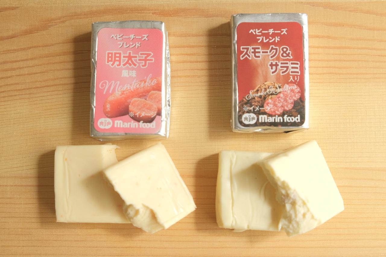 画像2: 【試食レポ】累計販売個数140万本を誇る『ベビーチーズブレンド』シリーズからおつまみにピッタリの新フレーバー「ベビーチーズブレンド 明太子風味 54g」「ベビーチーズブレンド スモーク＆サラミ入り 54g」が登場！