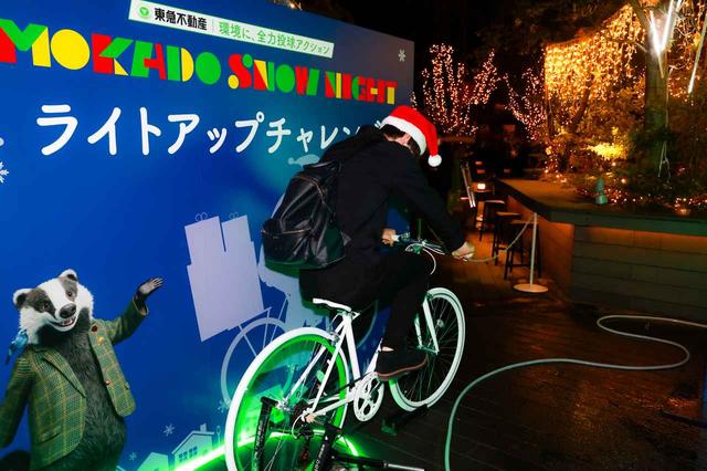 画像4: 東急プラザ表参道「オモカド」でホワイトクリスマス気分を!再エネ「バイオディーゼル燃料」の発電で地球にやさしい降雪を実現