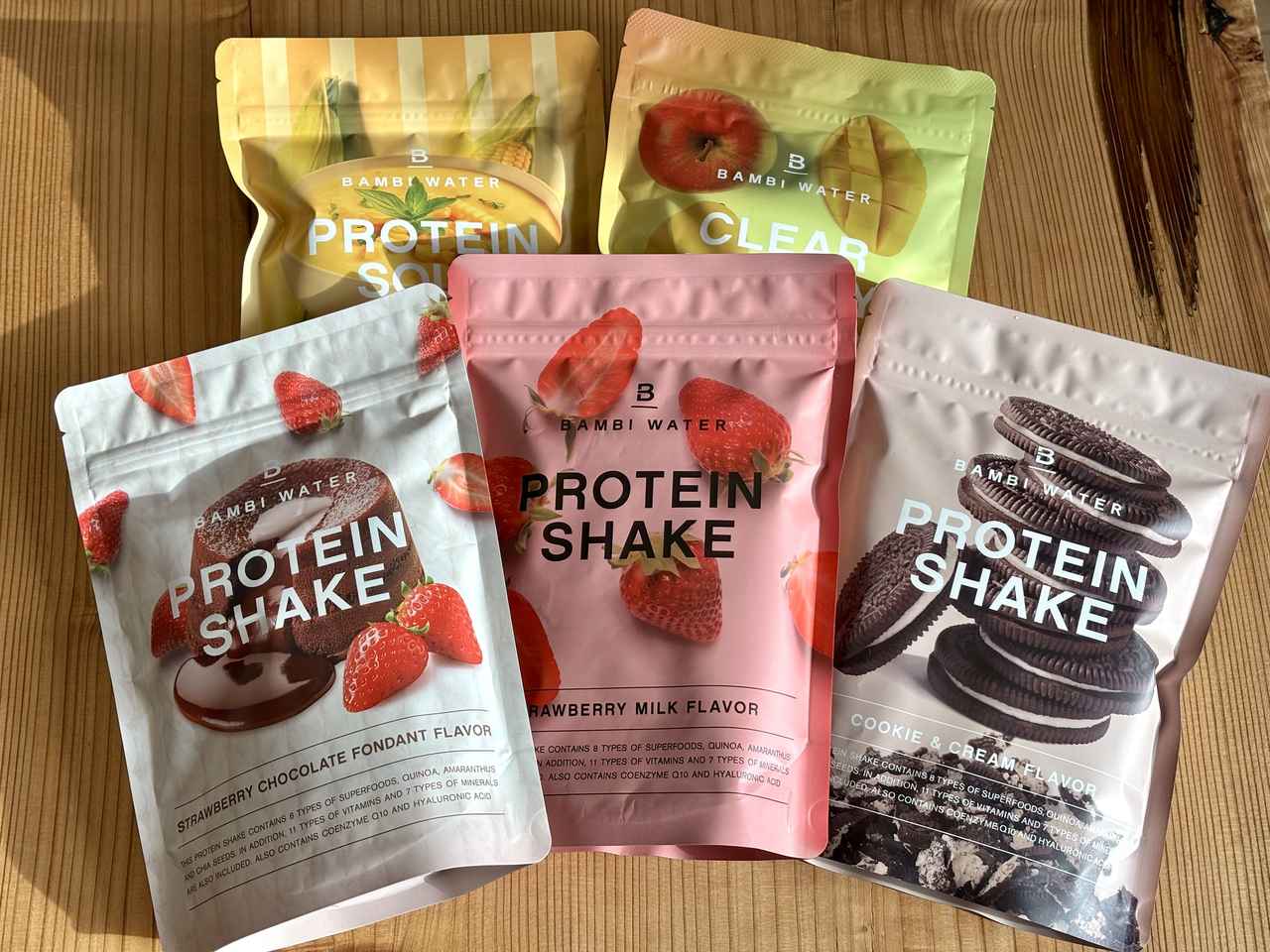 画像: 「BAMBI WATER Beauty & Health」のプロテインシリーズとは？