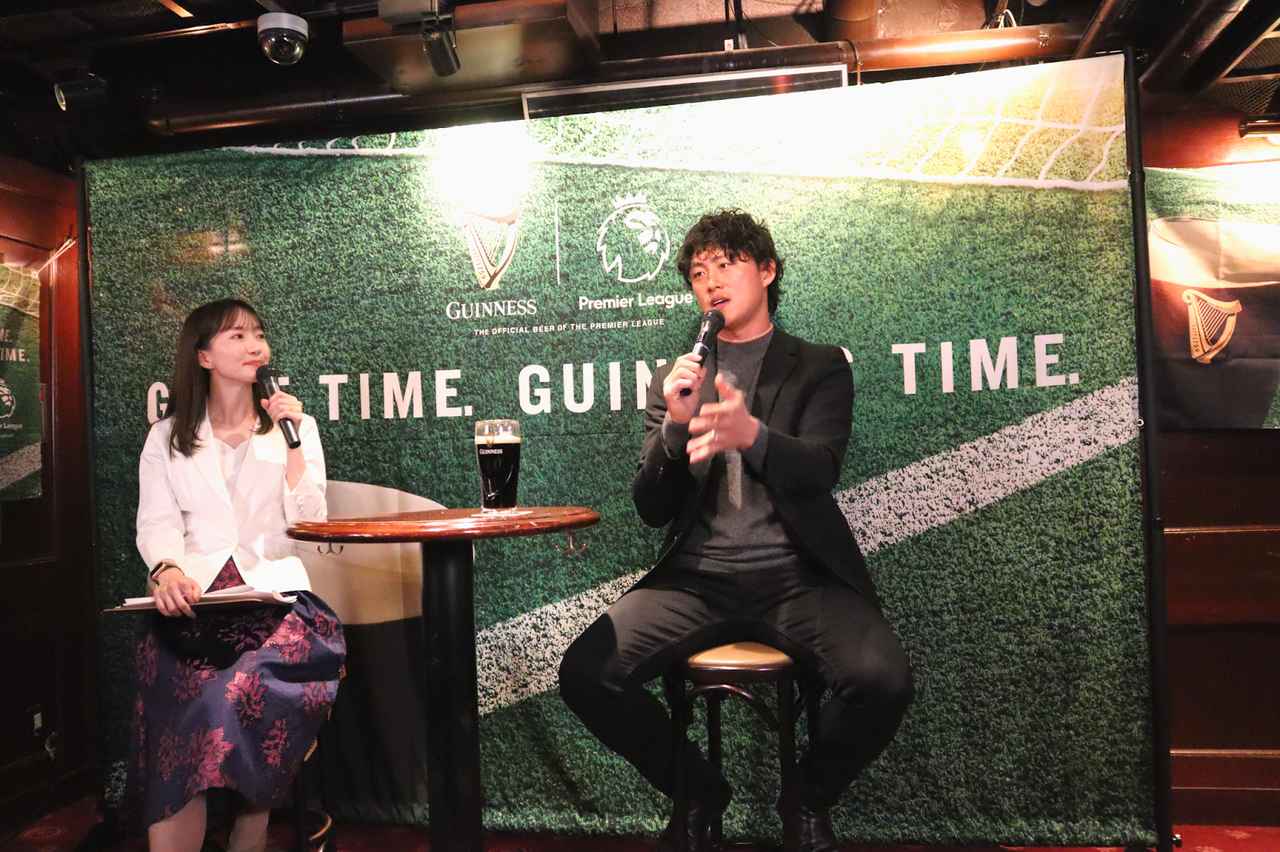 画像5: ギネス×プレミアリーグの特別な夜。元サッカー日本代表・李忠成が語る“世界最高峰の舞台”