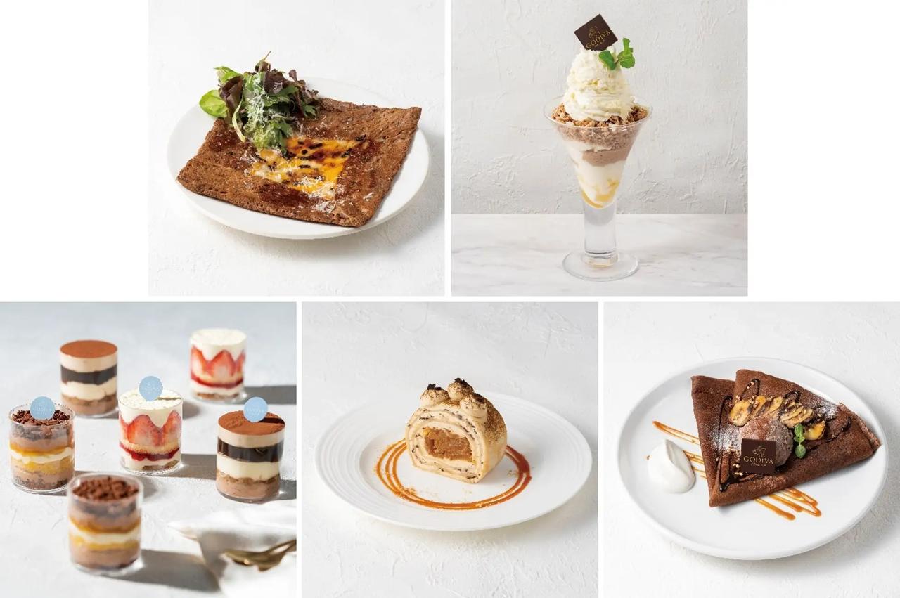 画像: 「GODIVA café DIAMOR OSAKA」店舗限定メニュー