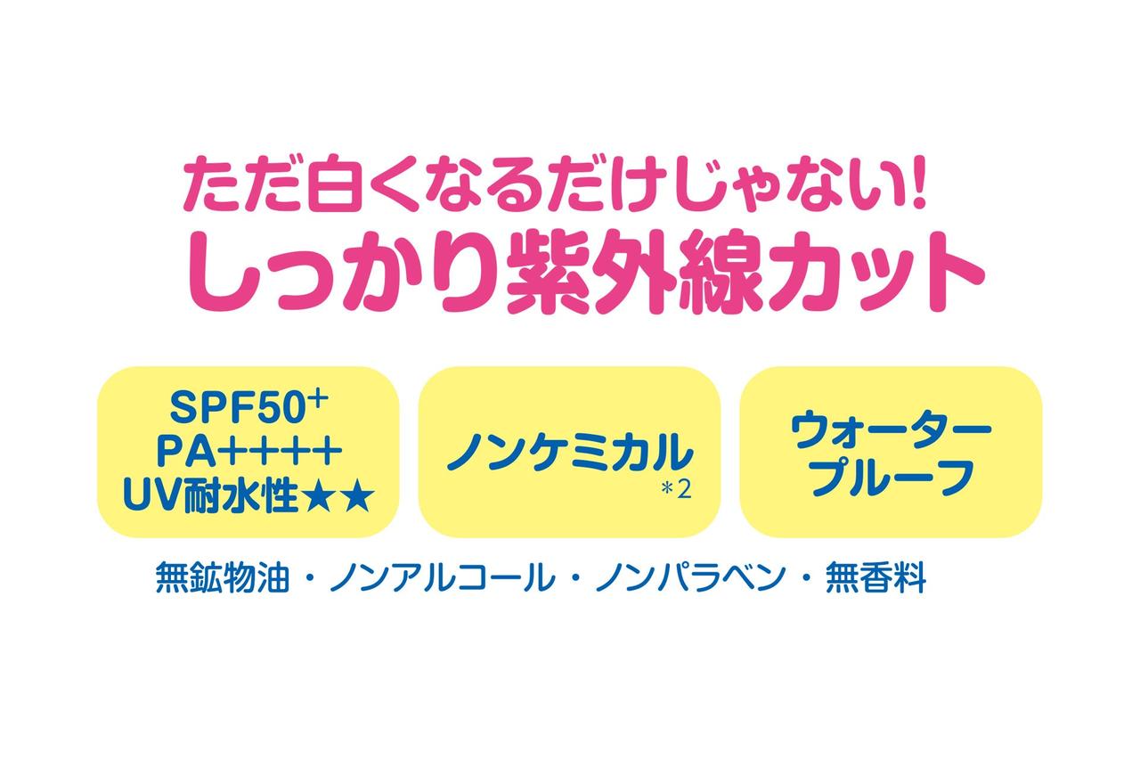 画像3: うっかり日焼けにシュ～ッとひとふき、パッと輝くボディに白肌メイク！