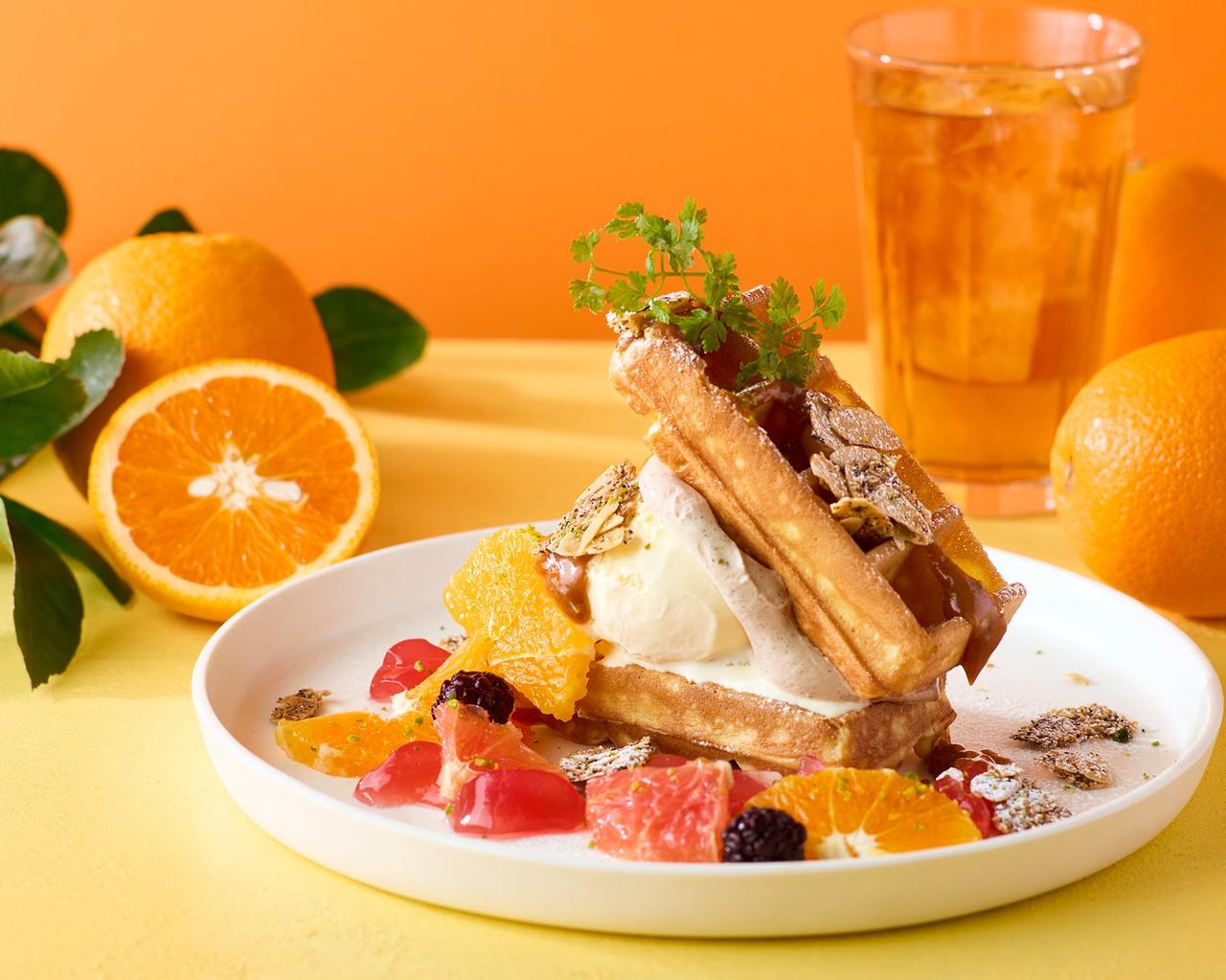 画像1: 柑橘が爽やかに香る、オレンジが主役のティータイム