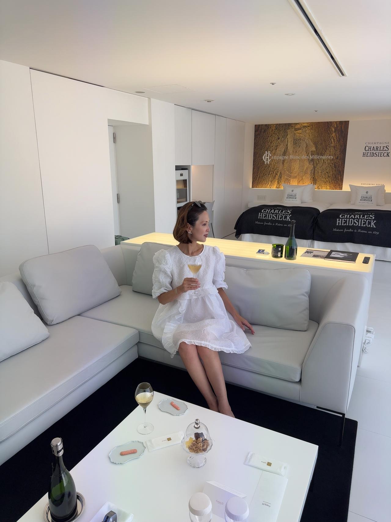 画像15: 真っ白に包まれる贅沢♡世界初のオフィシャル・シャンパン・ホテル【Cuvée J2 Hôtel Osaka by 温故知新】