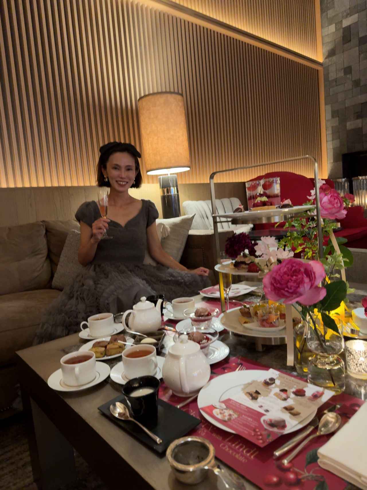 画像6: リンツと夢の共演♡ホテル インターコンチネンタル 東京ベイの「チェリーアフタヌーンティー」