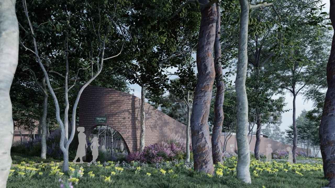 画像: TruffleBAKERY南八ヶ岳施設入り口