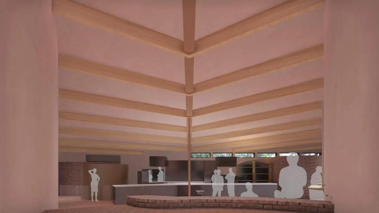 画像: TruffleBAKERY南八ヶ岳ベーカリーエリア内観①