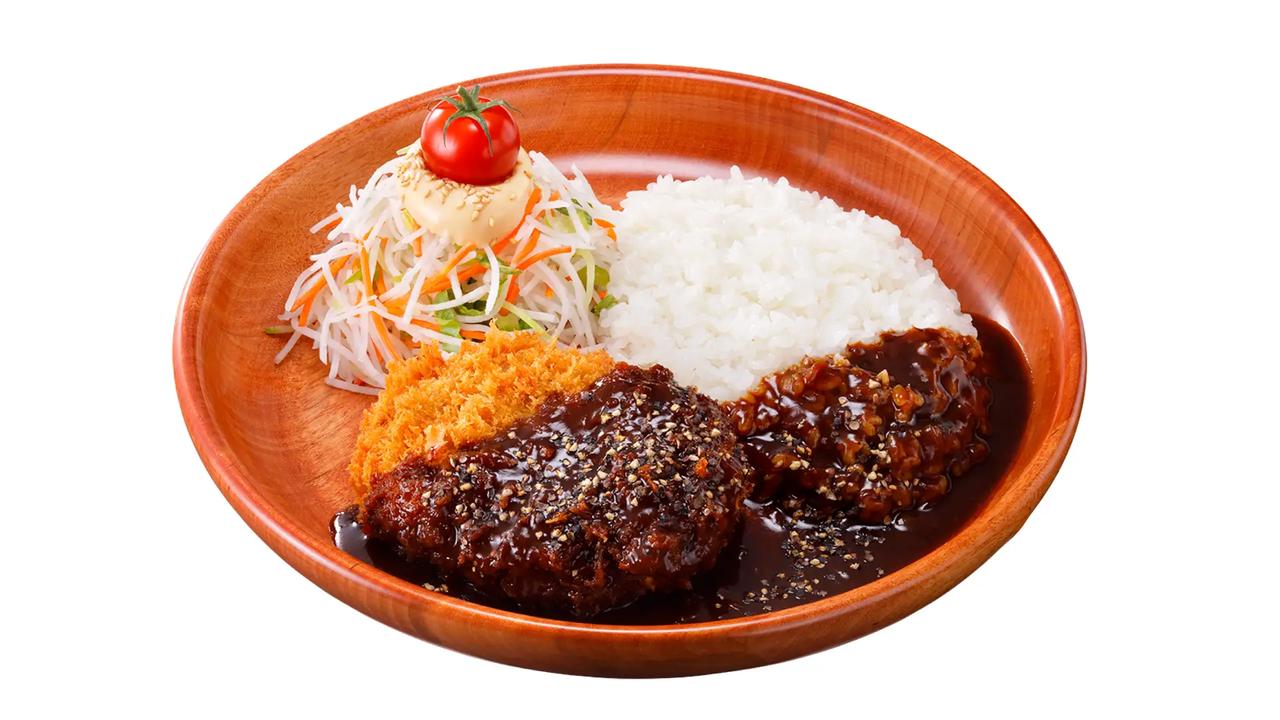 画像: メンチカツペッパーソースディッシュ（ハンバーグなし）