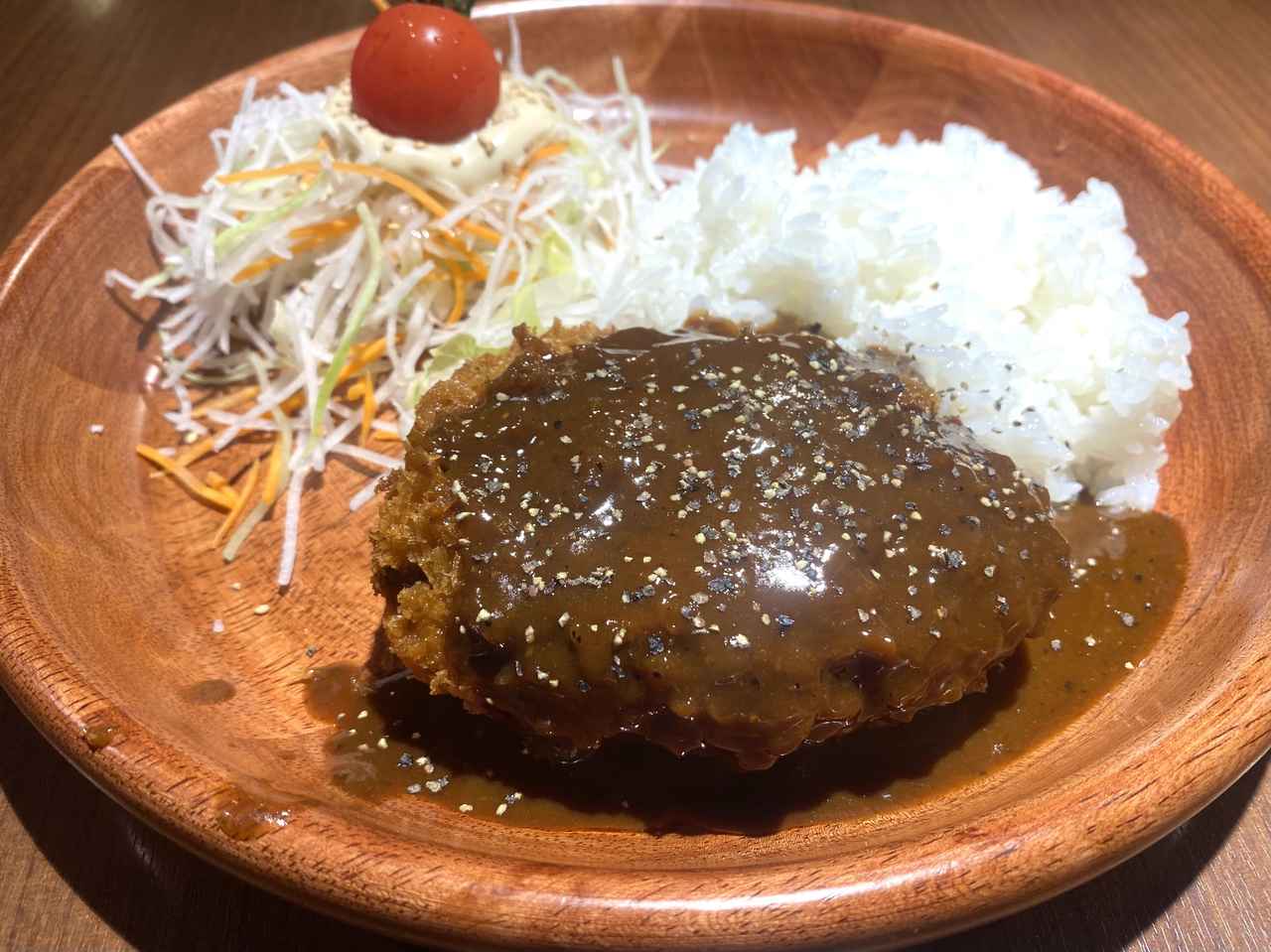 画像1: ●メンチカツペッパーソースディッシュ（ハンバーグなし）