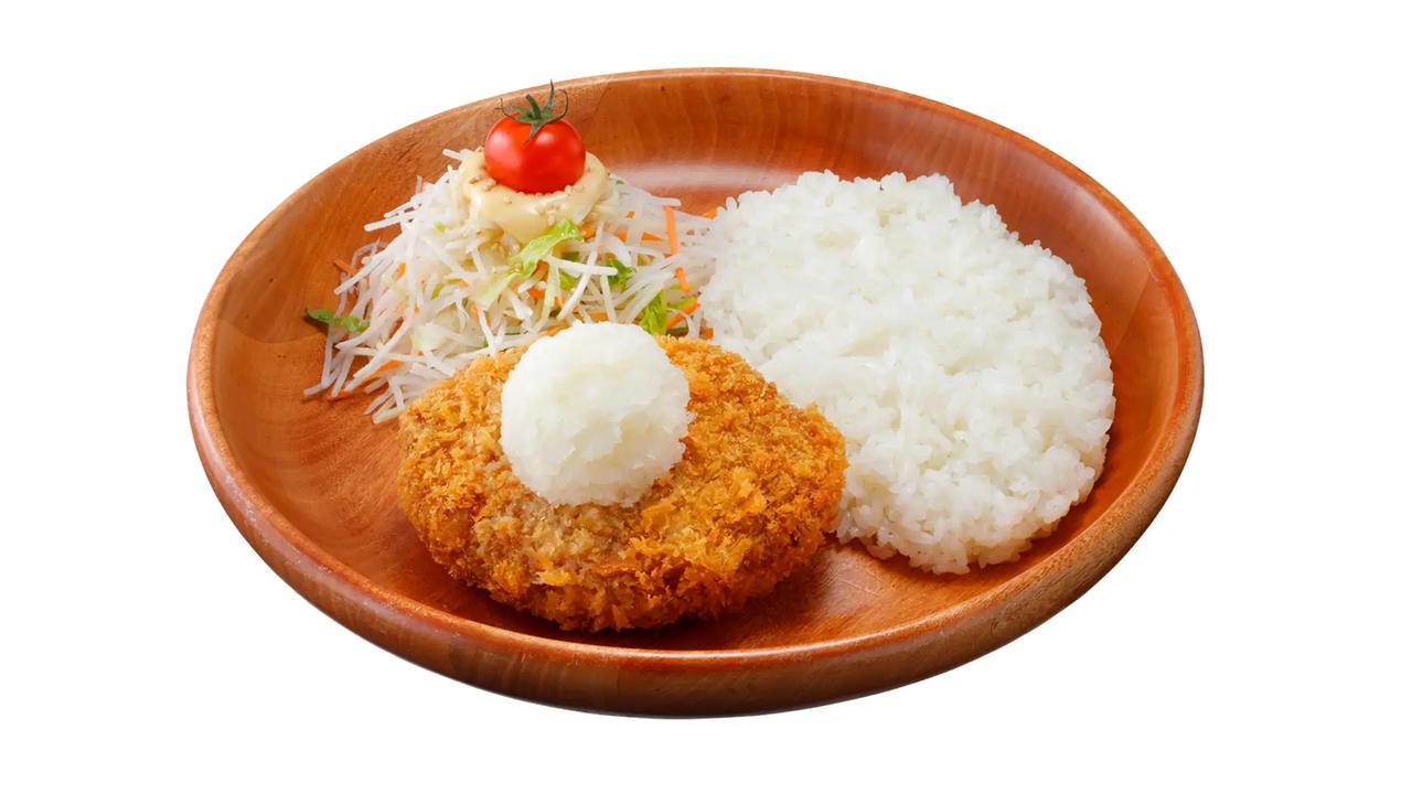 画像: メンチカツおろしポン酢ディッシュ（ハンバーグなし）