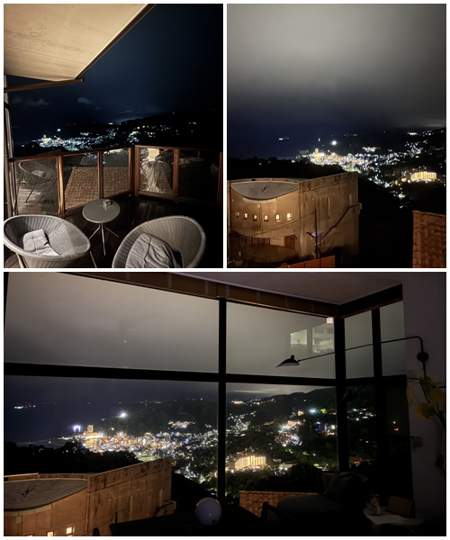 画像: 夜が深くなるにつれ街の明かりもまばらに。