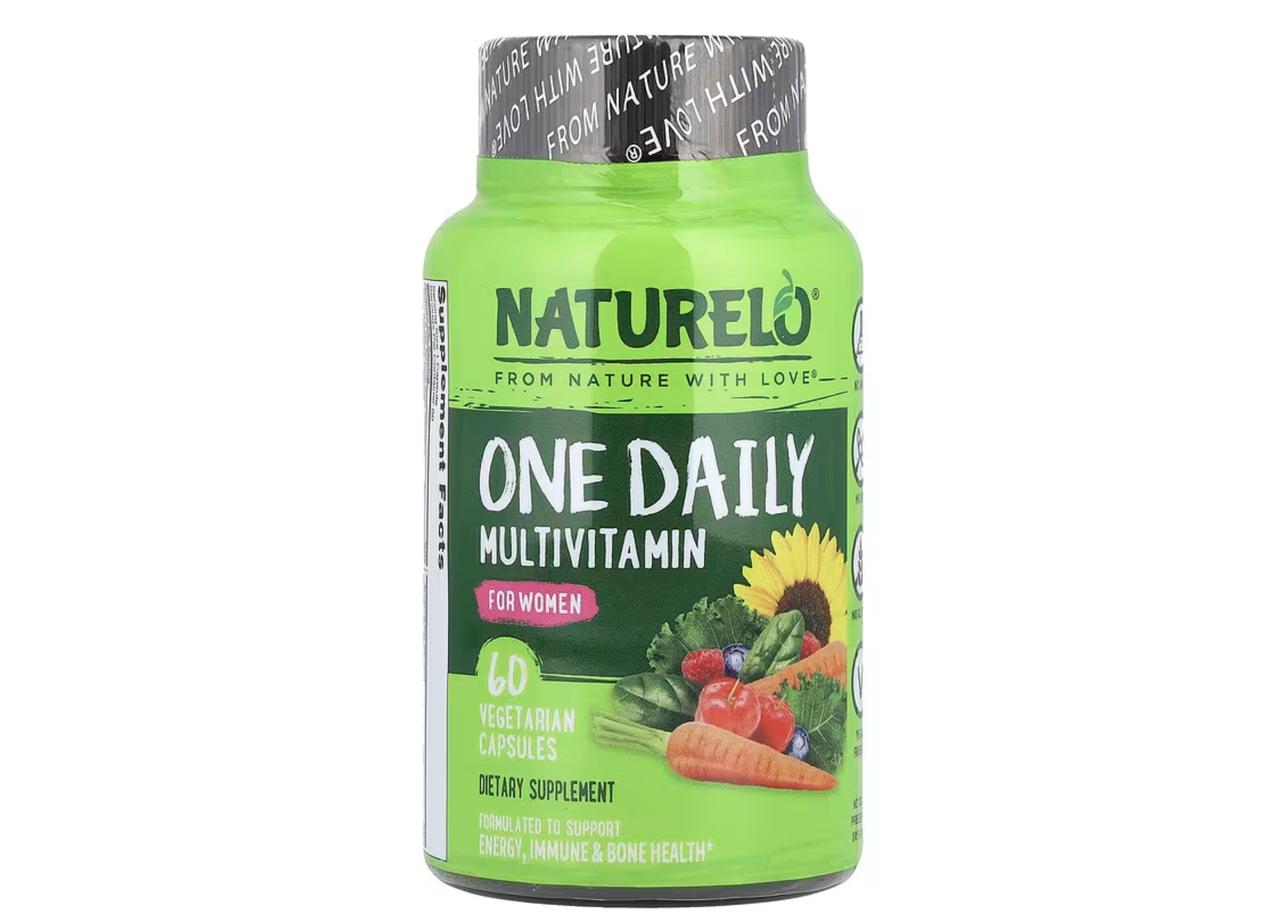 画像: NATURELO, 女性向けワンデイリーマルチビタミン、ベジカプセル60粒 / iHerb