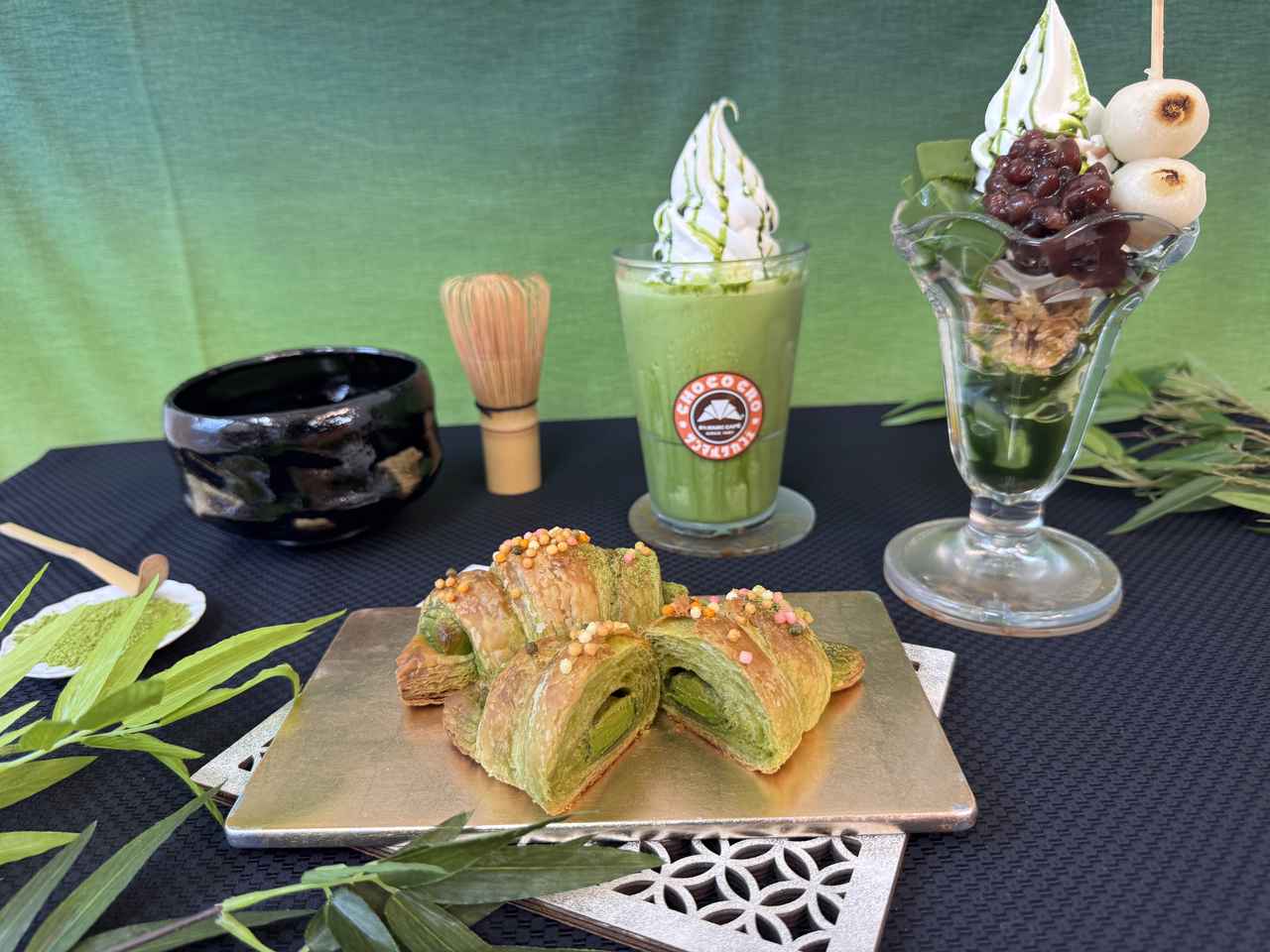 画像: 初登場!京抹茶スムージー&京抹茶パフェ