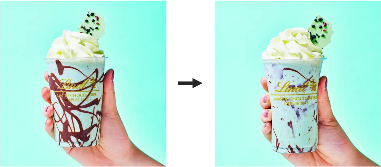 画像: カップを優しく握ってチョコレートをクラッシュ！パリパリ食感を増やす新体験！