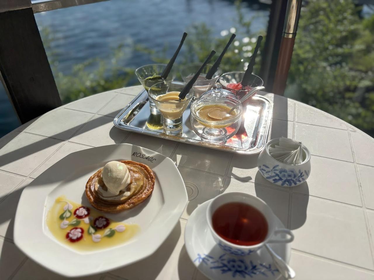 画像: デザートレストラン「サロン・ド・テ ロザージュ」
