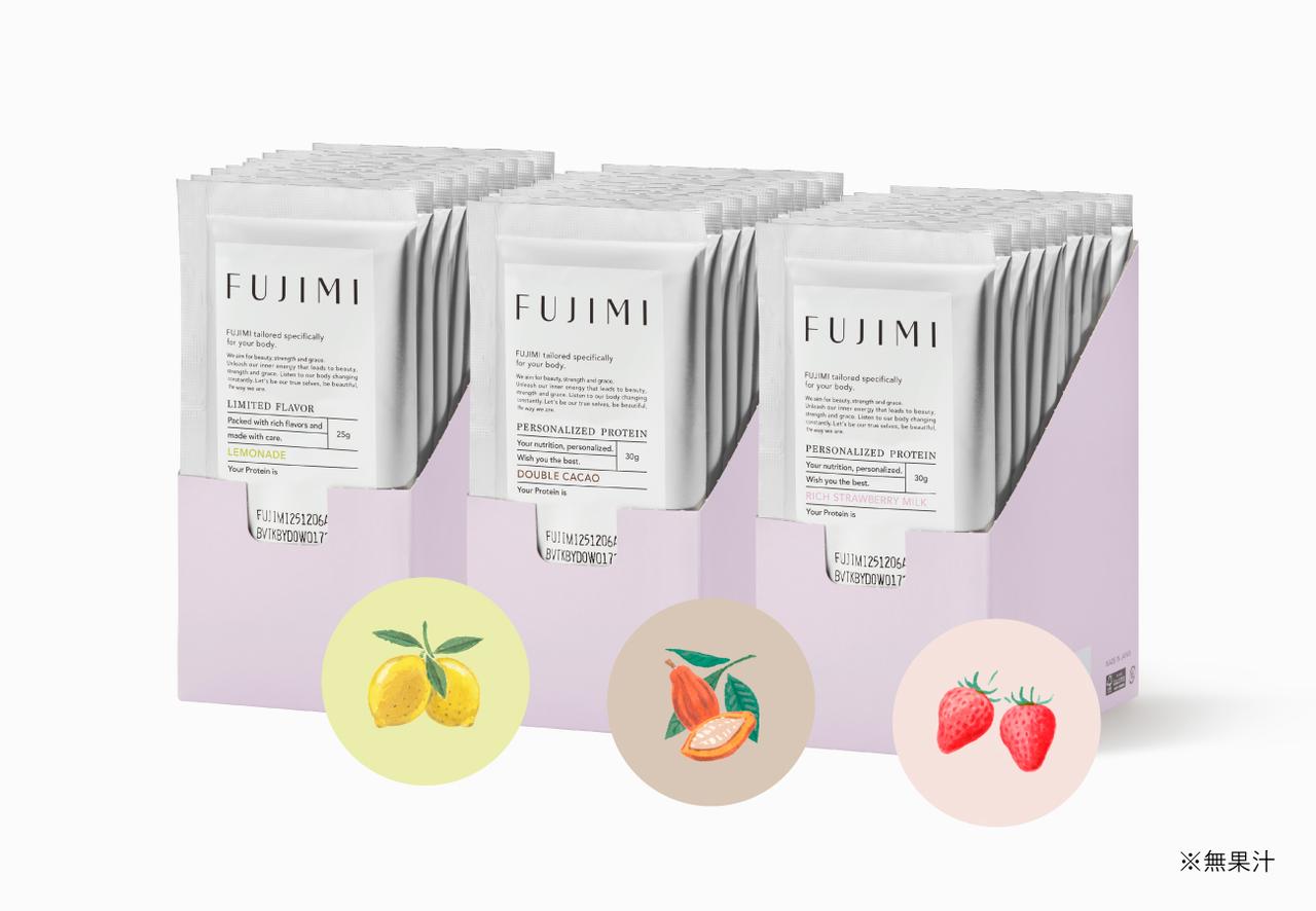画像1: 夏のキレイをサポート♡FUJIMIプロテインに「レモネード風味」が登場！