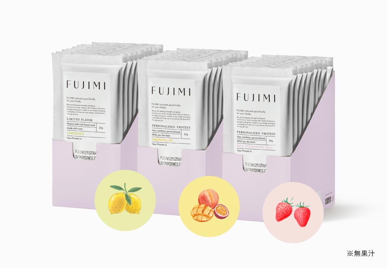 画像2: 夏のキレイをサポート♡FUJIMIプロテインに「レモネード風味」が登場！
