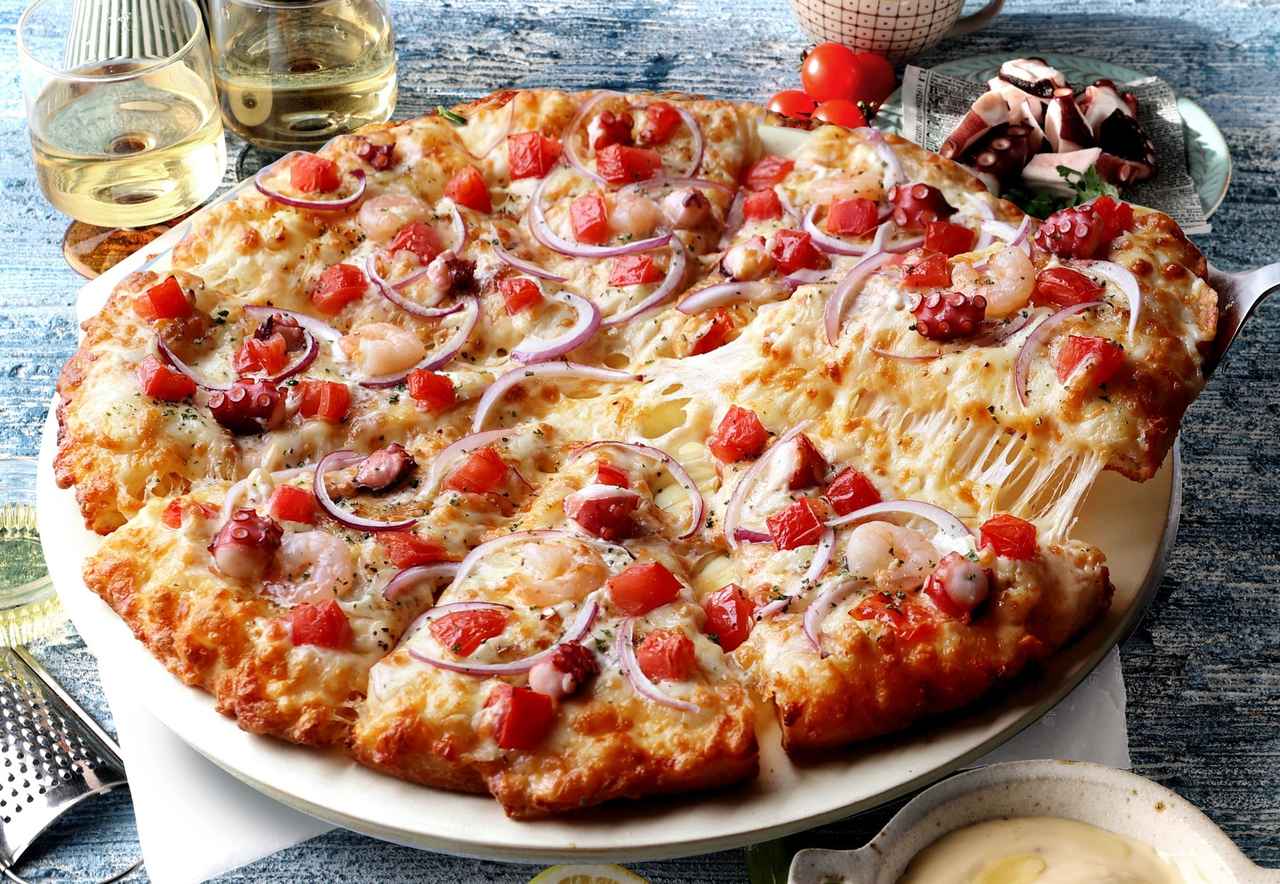 画像: 『瀬戸内レモンソースと真蛸のプレミアムシーフード』