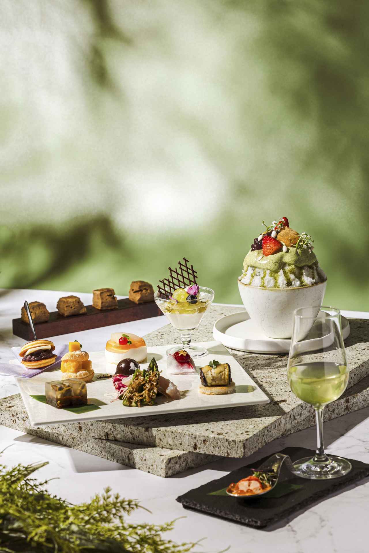 画像2: 【東京ベイ潮見プリンスホテル】7/1スタート!お茶を愉しむ「和のアフタヌーンティー」~天然氷のかき氷とともに~