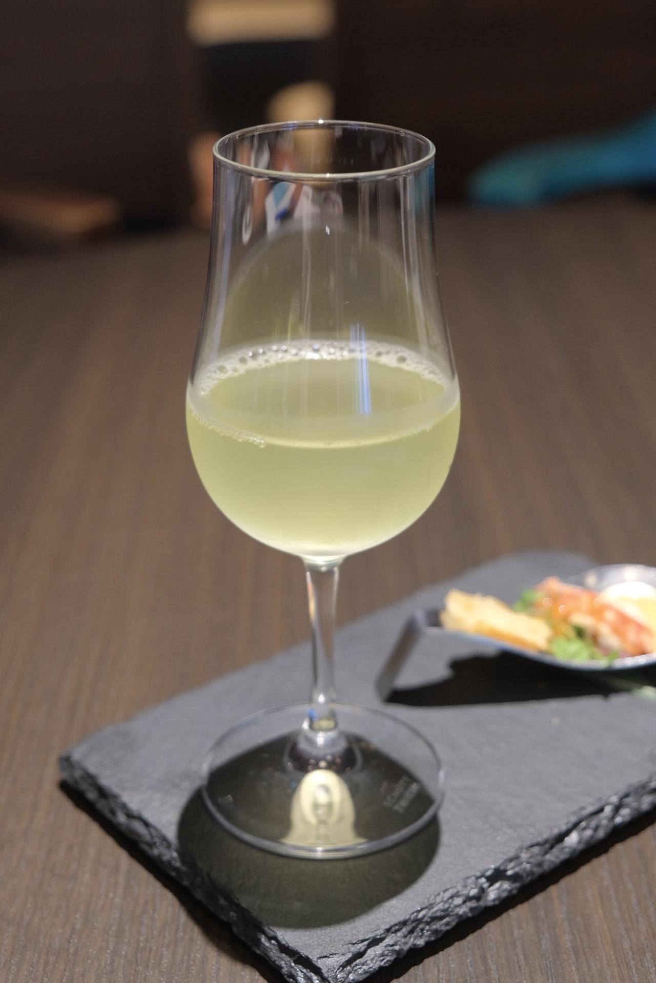 画像2: ●オマール海老のビスク お米のチュイル添え×煎茶「嘉木」