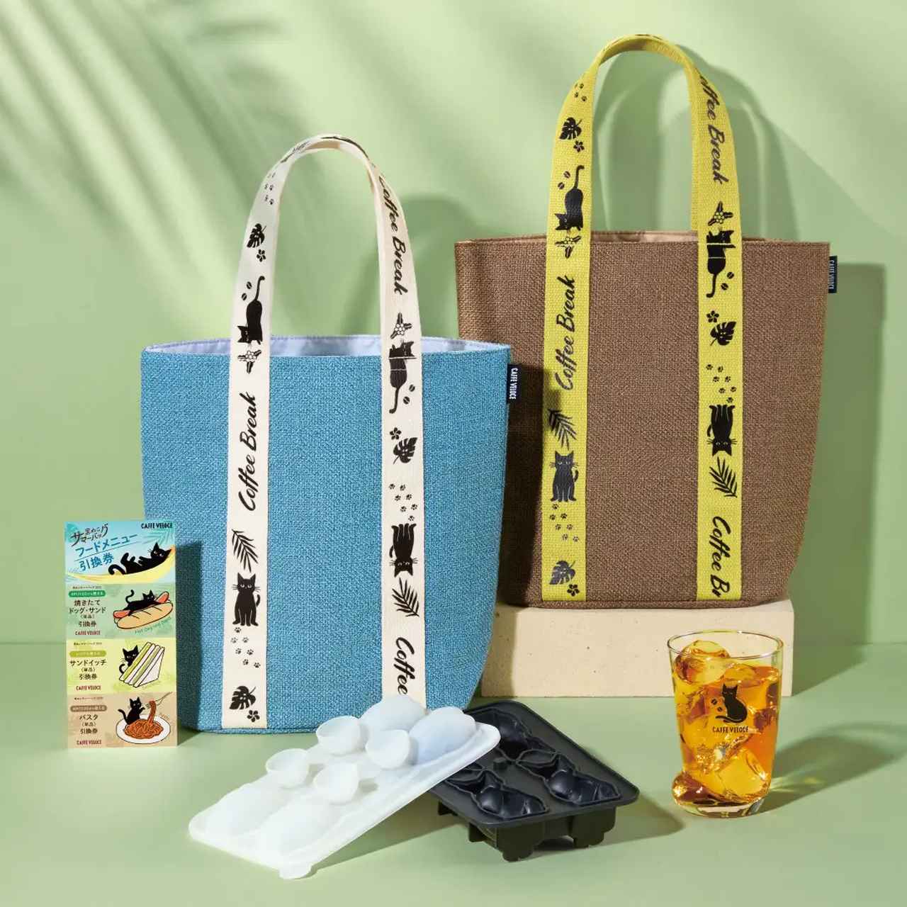 画像2: 【試用レポ】7月から発売！カフェ・ベローチェの「黒ねこ サマーバッグ 2025」で、可愛いく“おうちで涼”しよう♡