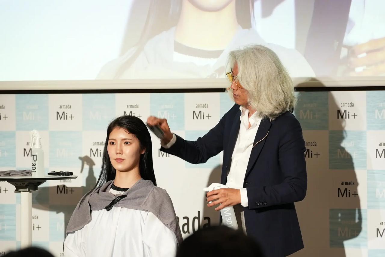 画像: 「クインテット」代表・佐藤茂さんによるデモンストレーション