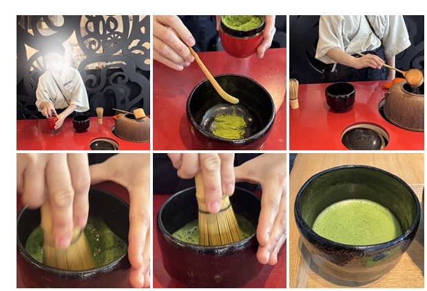 画像: セットドリンクに抹茶をチョイス。（＋110円別途料金）