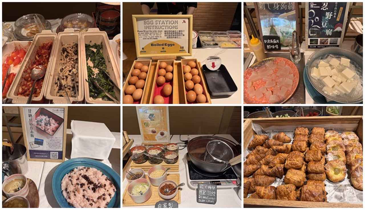 画像2: 地元食材をいただける朝食ブッフェ