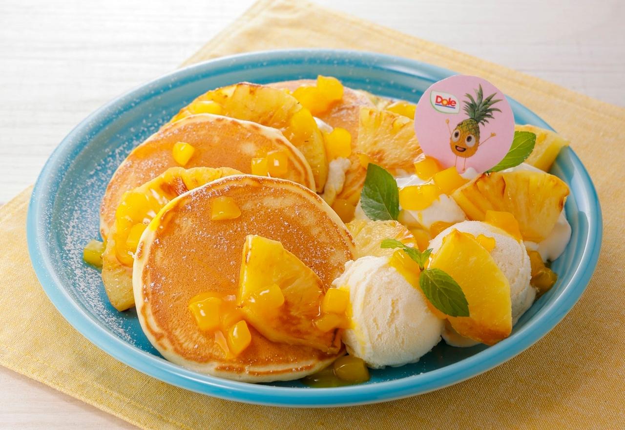 画像: 注目メニュー：パイナップルパンケーキ