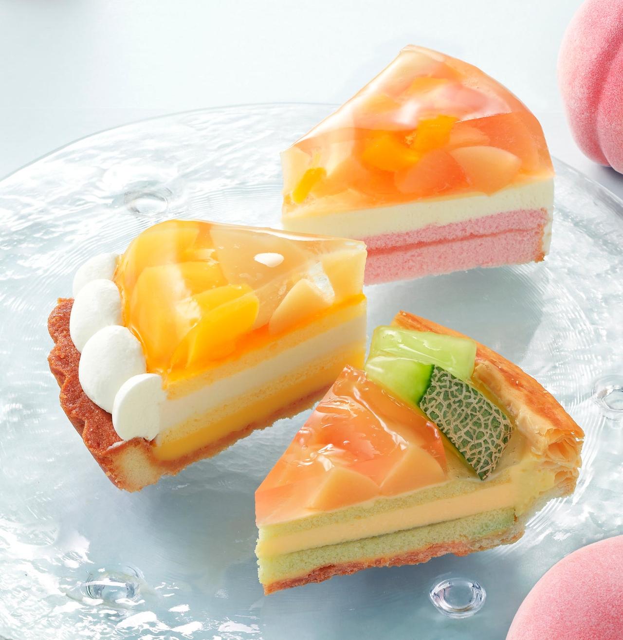 画像: 銀座コージーコーナー｜山梨県産の桃を使ったパフェとフラッペ