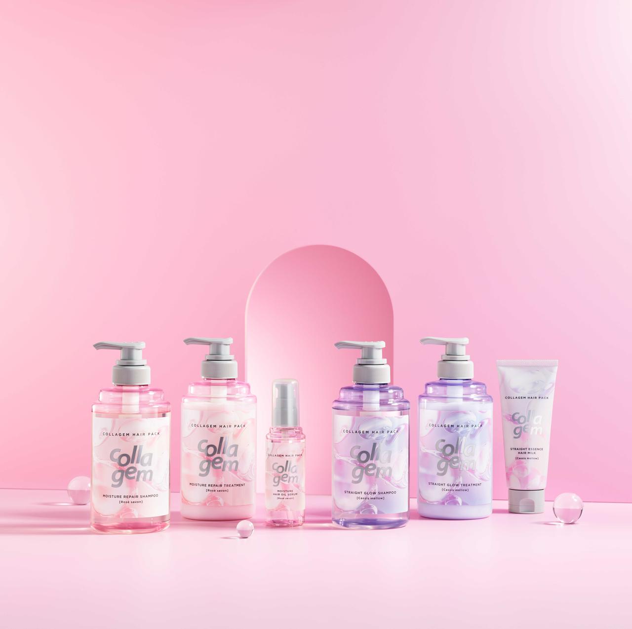 画像: 新ヘアケアブランド『collagem（コラジェム）』が登場！　ぷるんと弾む保水髪を目指す