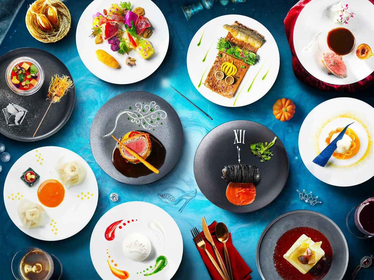 画像: コース料理のイメージ 出展:メズム東京、オートグラフ コレクション